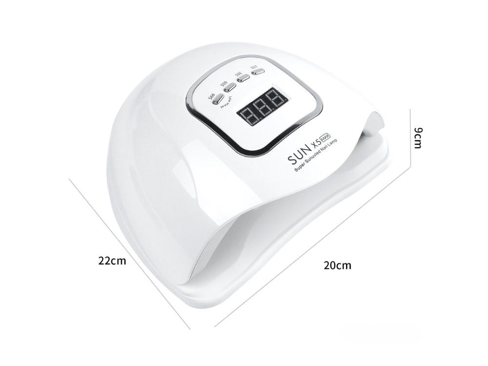 Nagų lempa 150W SUN X5 MAX LCD (UV/LED)