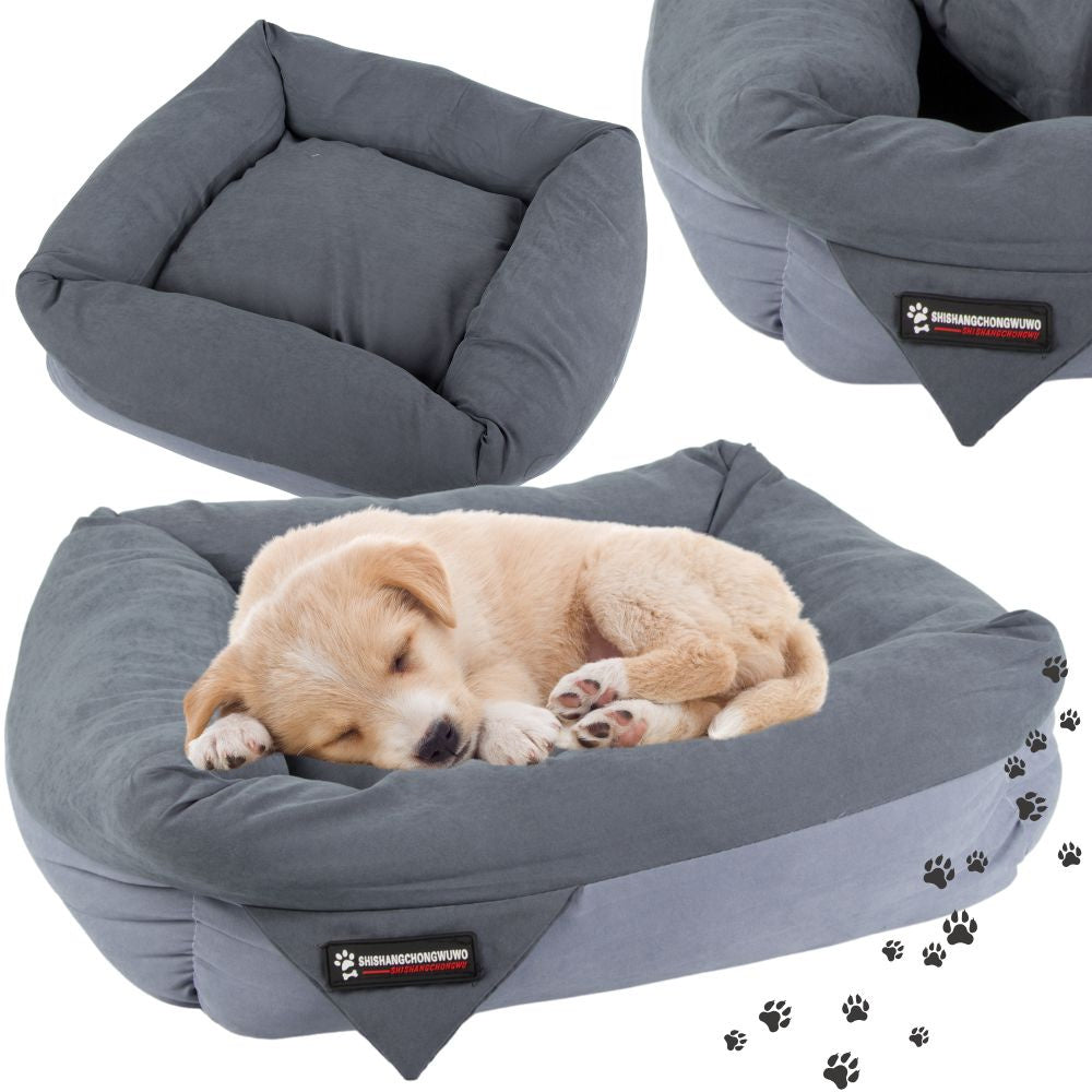 Šuns lova katės lova minkšta lova sofa sofa pagalvėlė maža, Navy, Szín, Haditengerészet