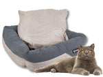 Šuns lova katės lova minkšta lova sofa sofa pagalvėlė maža, Pilka, Szín, Szürke