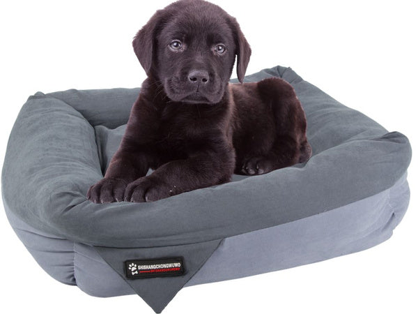 Šuns lova katė minkšta lova sofa pagalvėlė vidutinė, Navy, Szín, Haditengerészet