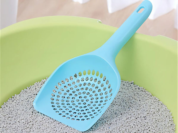 Kačių kraiko semtuvėlis didelis kraiko semtuvėlis plastikinis tvirtas