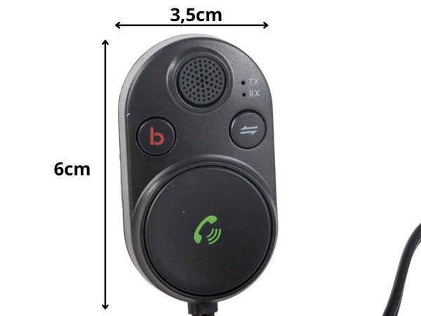 bluetooth automobilinis siųstuvo adapteris usb kabelis aux bt5.3 bass boost