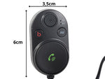 bluetooth automobilinis siųstuvo adapteris usb kabelis aux bt5.3 bass boost