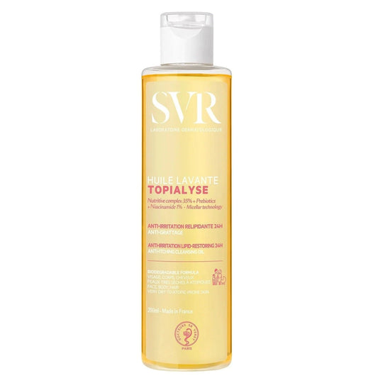 SVR Topialyse Anti-Itching Cleansing aliejinis kūno prausiklis 200 ml