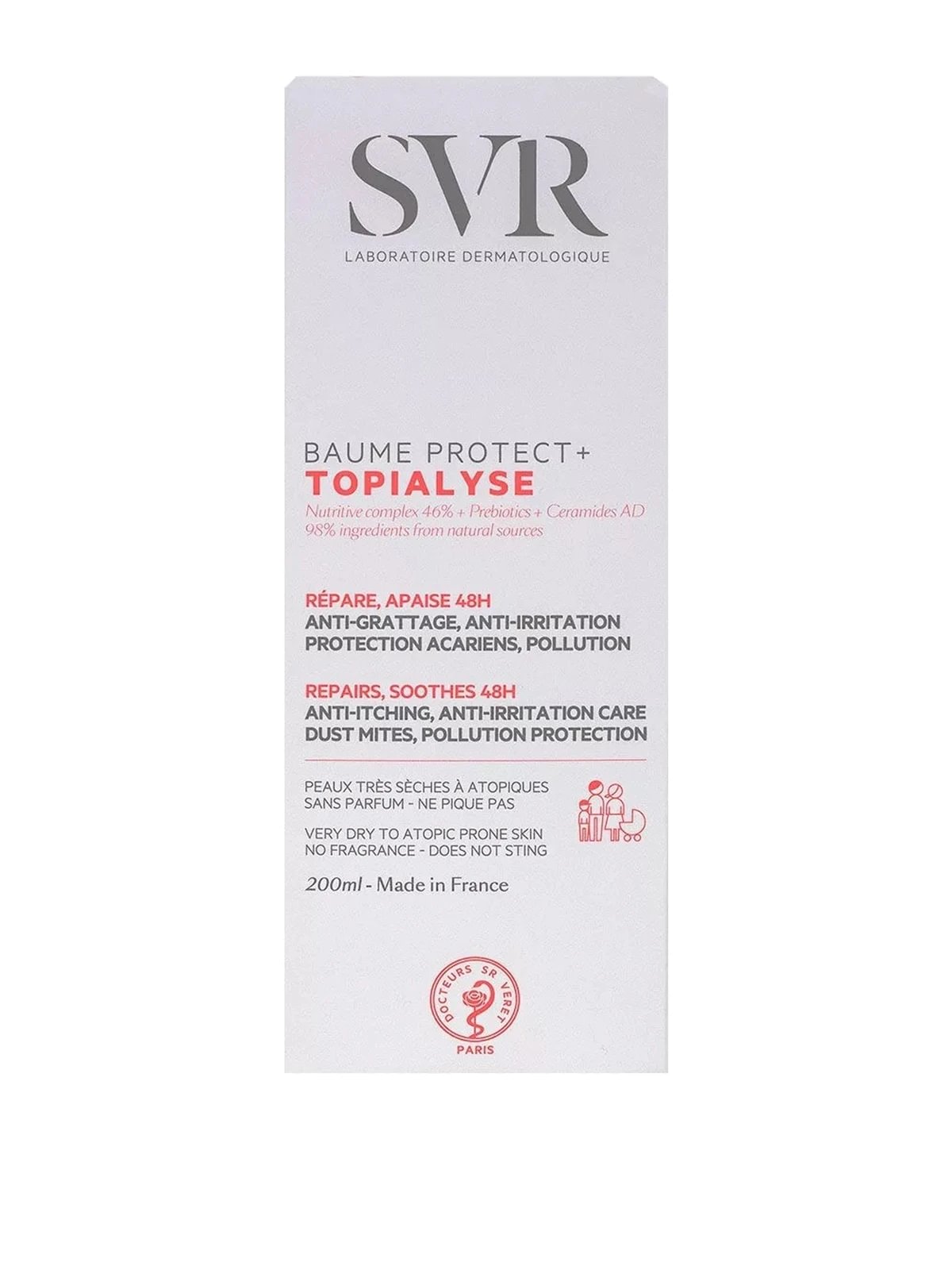 SVR Topialyse Protect+ balzamas 200 ml