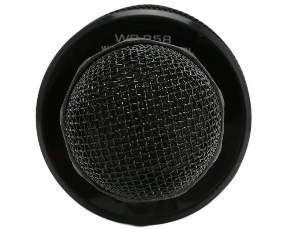 Belaidis mikrofonas bluetooth karaoke garsiakalbis apvalus su dėklu įvairūs režimai, Juoda, Szín, Fekete