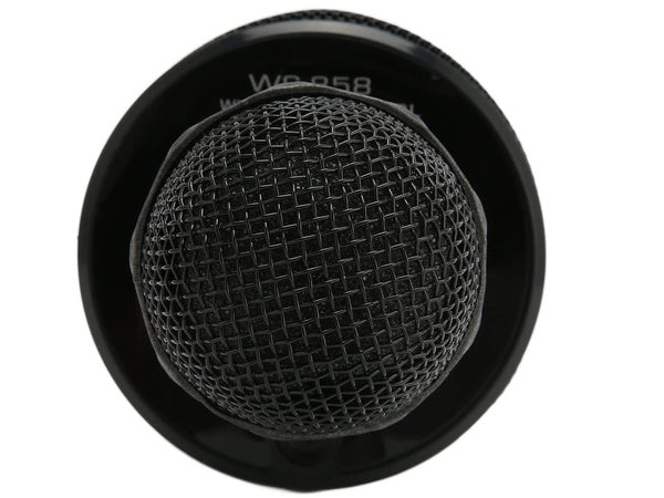 Belaidis mikrofonas bluetooth karaoke garsiakalbis apvalus su dėklu įvairūs režimai, Juoda, Szín, Fekete