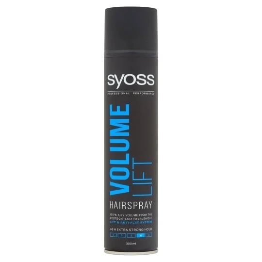 Syoss Volume Lift Hairspray spray varnish that adds hair to Extra Strong volume 300ml