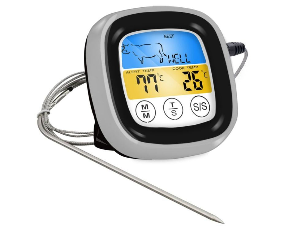 Skaitmeninis mėsos maisto termometras kepsninei -50°c 300°c