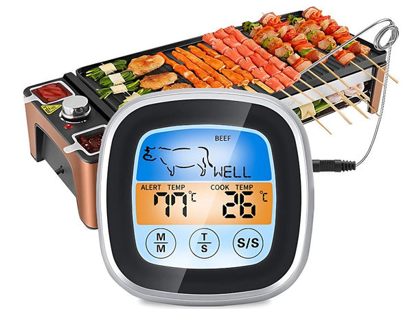 Skaitmeninis mėsos maisto termometras kepsninei -50°c 300°c