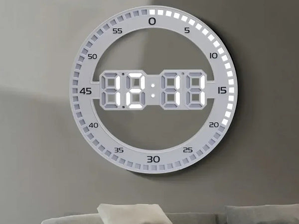 Žadintuvas led elektroninis termometras su žadintuvu apšviestas termometras