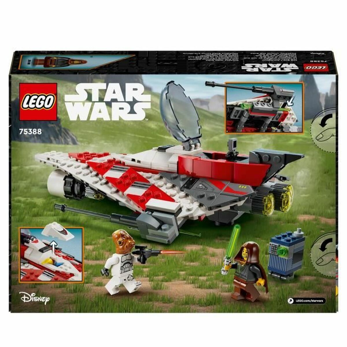 Statybos rinkinys Lego Jedi Bob's Starfighter Spalvotas