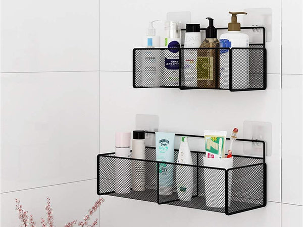 Pakabinamas krepšys metalinis organizatorius pakabinama lentyna virtuvė juoda, Juoda, Szín, Fekete