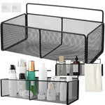 Pakabinamas krepšys metalinis organizatorius pakabinama lentyna virtuvė juoda, Juoda, Szín, Fekete