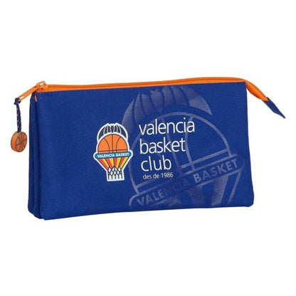 Krepšys Valencia Basket M744 Mėlyna Oranžinė (22 x 12 x 3 cm)