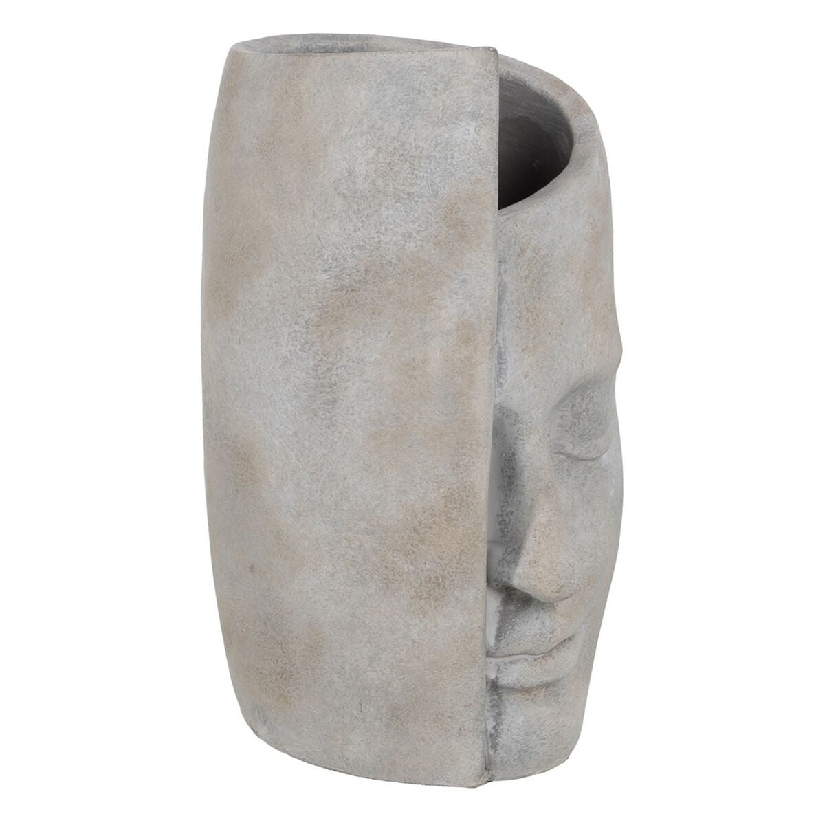 Vaza Pilka Cementas Veidas 21 x 18 x 32,5 cm