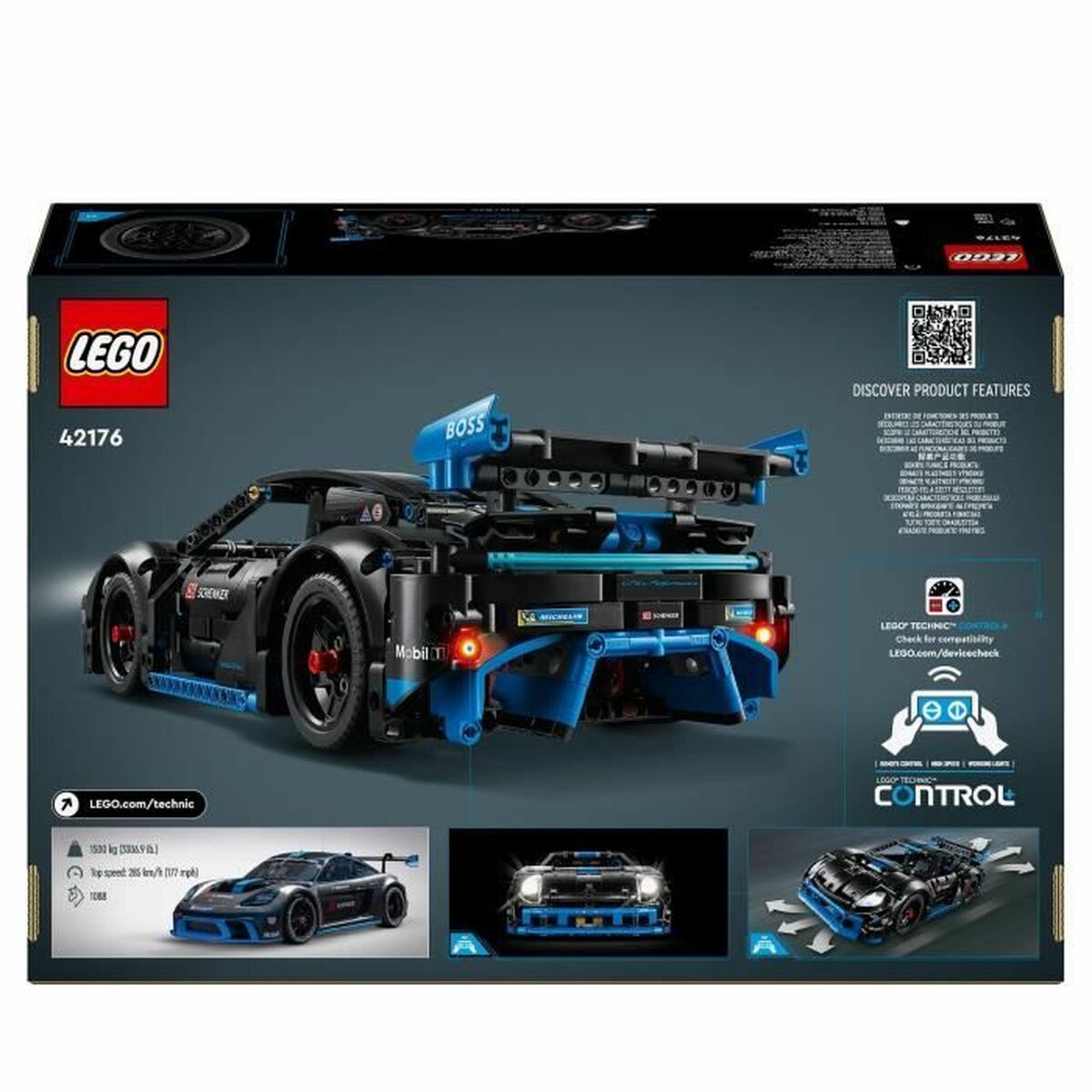 Statybos rinkinys Lego Porsche GT4 e-Performance Racing Car Spalvotas