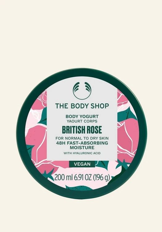 The Body Shop British Rose kūno jogurtas 200 ml