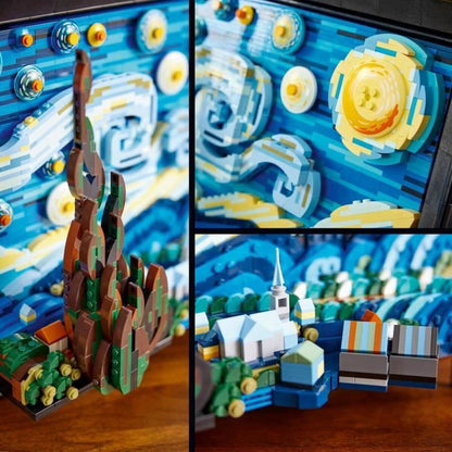 Statybos rinkinys   Lego The Starry Night          