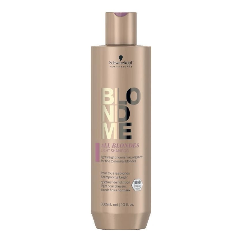 Schwarzkopf Professional Blond Me All Blondes Light šampūnas 300ml