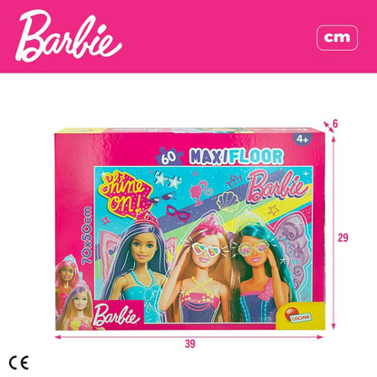 Dėlionė Barbie MaxiFloor 60 Dalys 70 x 1,5 x 50 cm