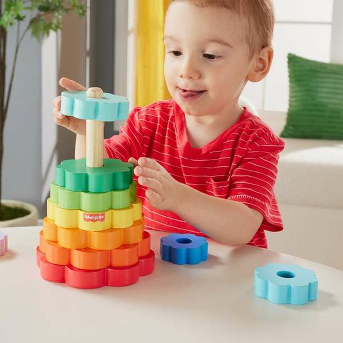 Statymo blokai Fisher Price 10 Dalys