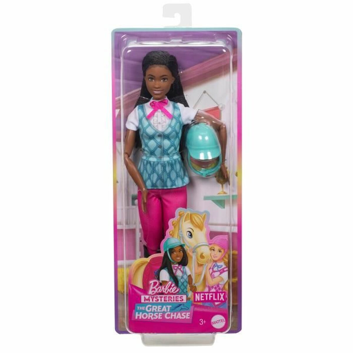 Lėlė kūdikis su priedais Barbie Barbie Mysteries: The Great Horse Chase