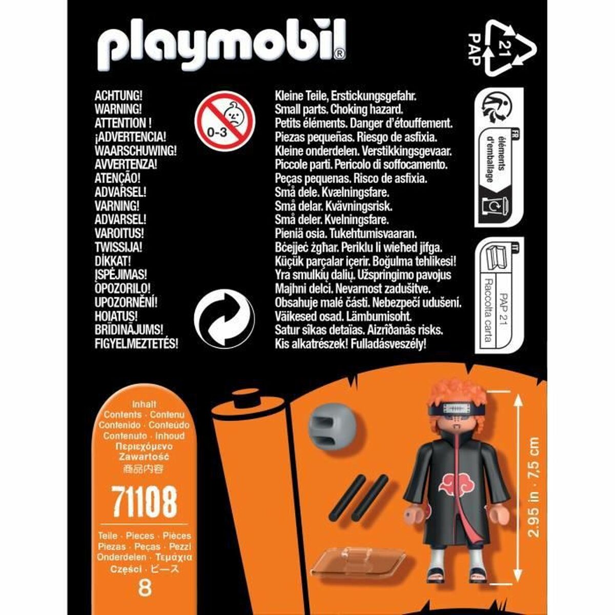 Veiklos rodikliai Playmobil Pain 8 Dalys