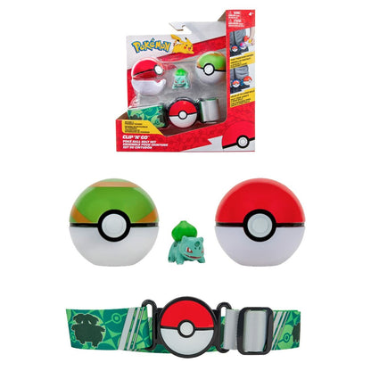 Veiklos rodikliai Pokémon Clip belt 'N' Go - Bulbasaur 5 cm