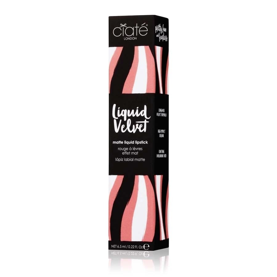 Ciate London Velvet Matte skysti lūpų dažai Wonderland Blush Pink 6,5ml