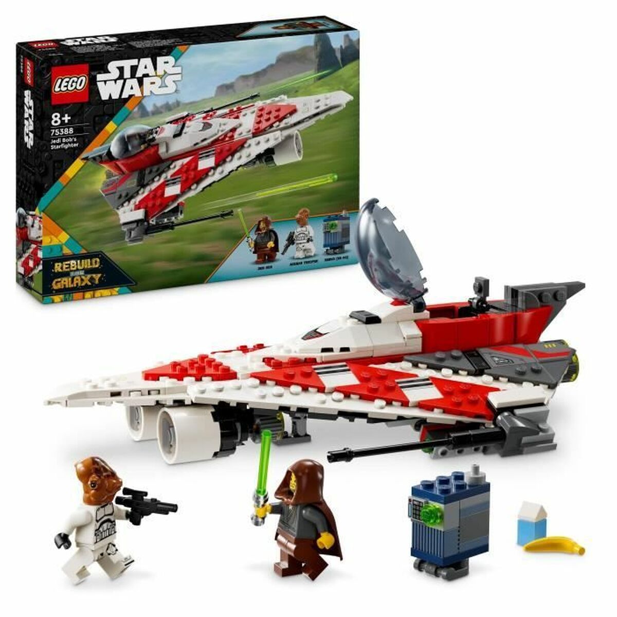 Statybos rinkinys Lego Jedi Bob's Starfighter Spalvotas