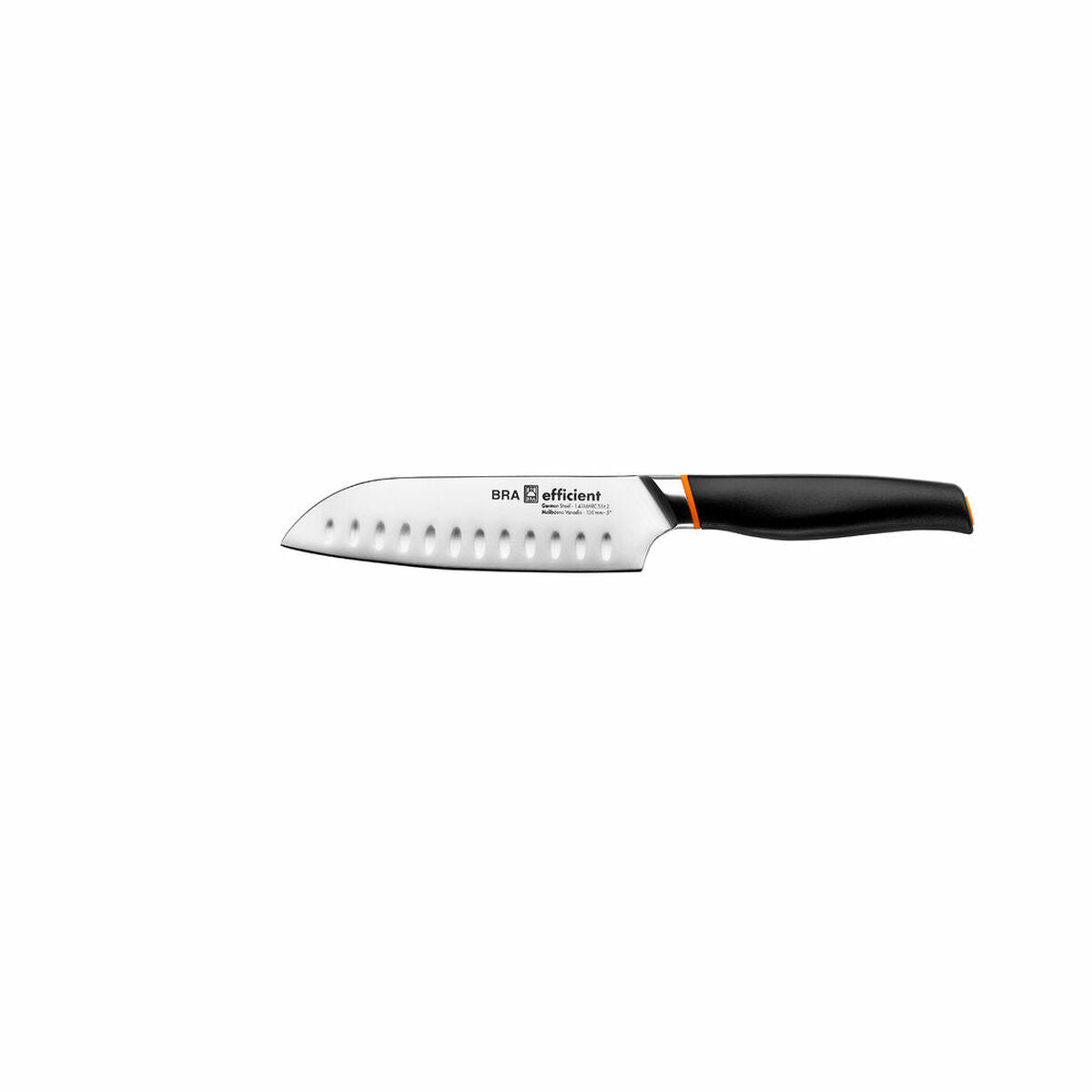 Santoku peilis   BRA A198003 Juoda Pilka Nerūdijantis plienas