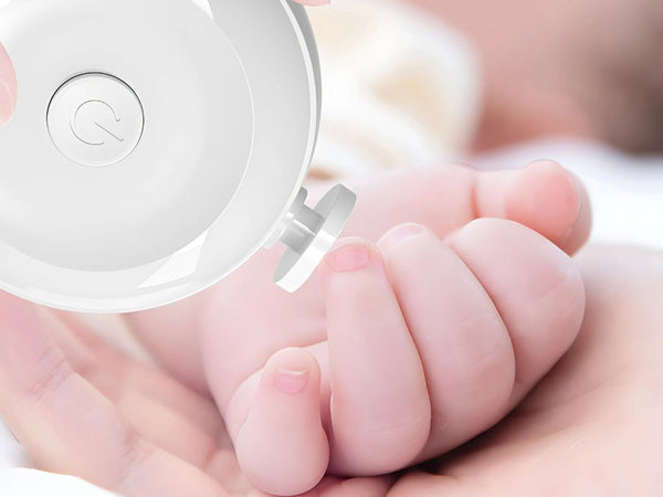 Elektrinė nagų pilaitė vaikams ir suaugusiems (nešiojama, 3 antgaliai)