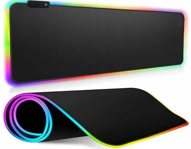 JUODAS RGB PELĖS KILIMĖLIS 90X40 (50)