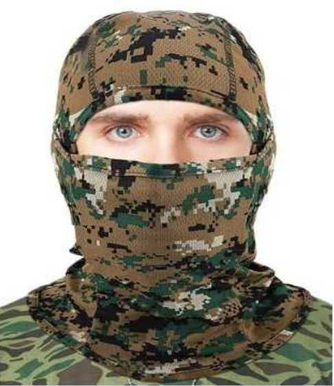 RUDA MASKUOTĖS BALAKLAVA (500)