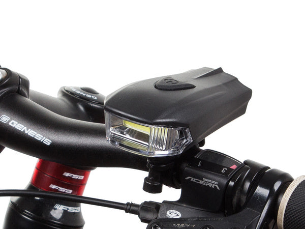 Led dviračių žibintai cob 5w priekiniai galiniai žibintai