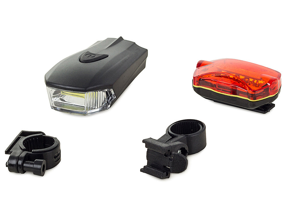 Led dviračių žibintai cob 5w priekiniai galiniai žibintai