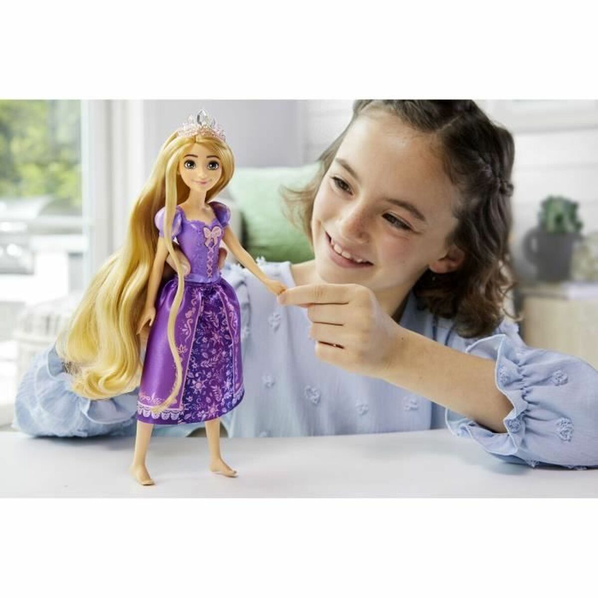 Lėlė Mattel Rapunzel Tangled su garsu