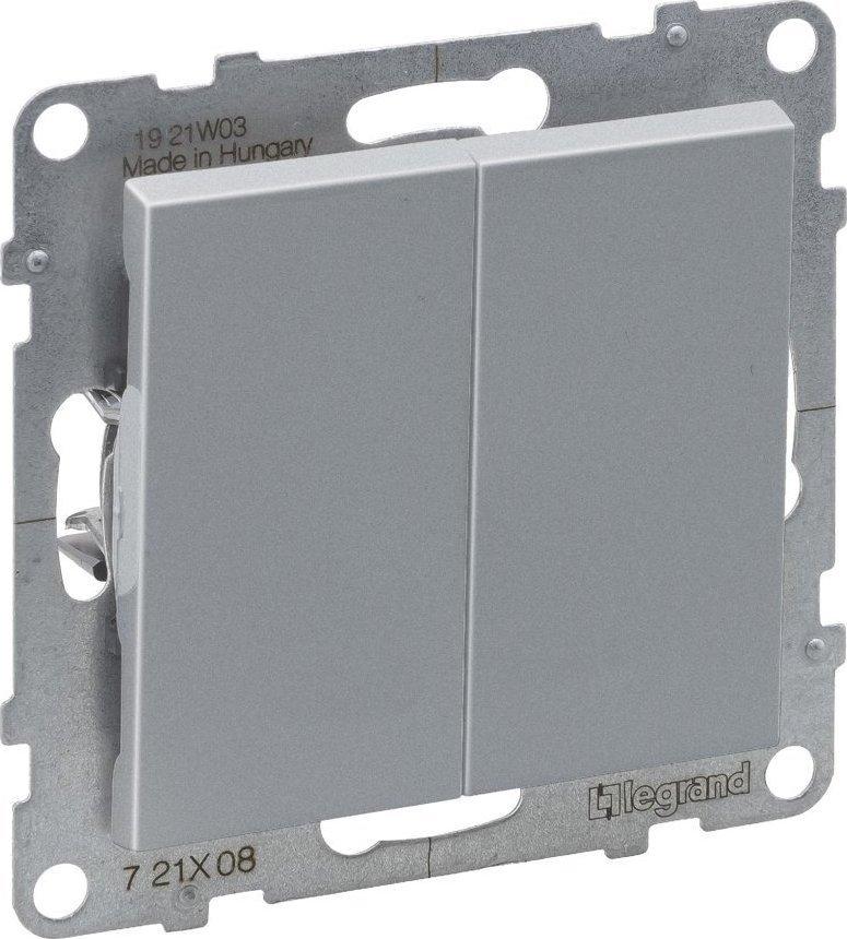 2 kl. perjungiklis aliuminis SUNO Legrand 721308