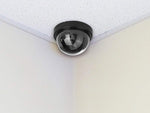 Fiktyvi cctv kamera kameros kupolo diodas