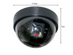 Fiktyvi cctv kamera kameros kupolo diodas