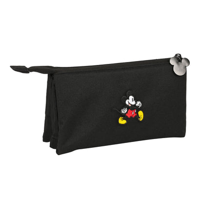 Trigubas penalas Mickey Mouse Clubhouse Premium Juoda 22 x 12 x 3 cm