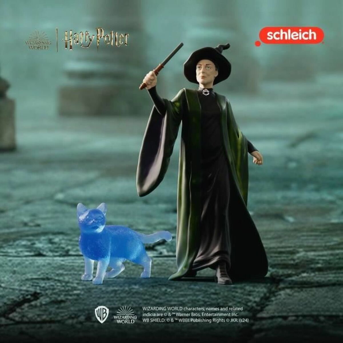 Figūra Harry Potter Sleich 42682 Professor McGonagall and her Patronus