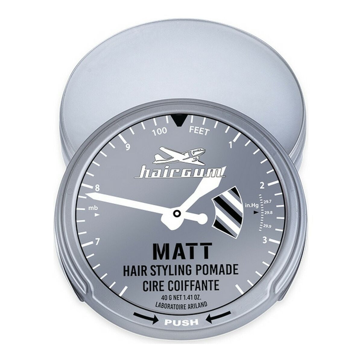 Lengvos fiksacijos vaškas Hairgum Matt 40 g