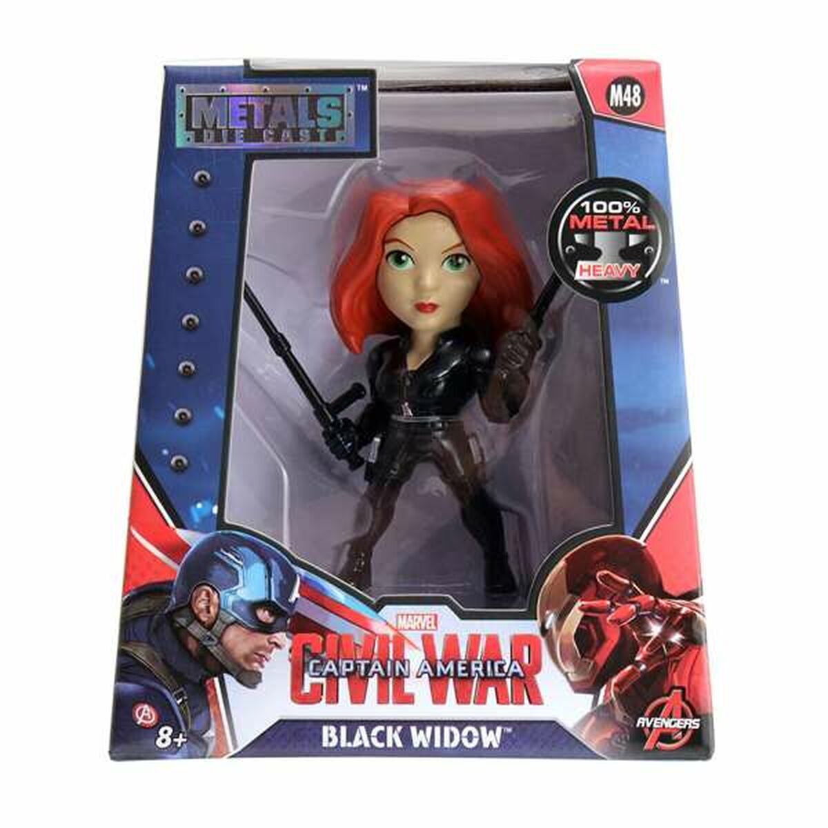 Veiklos rodikliai Capitán América Civil War : Black Widow 10 cm