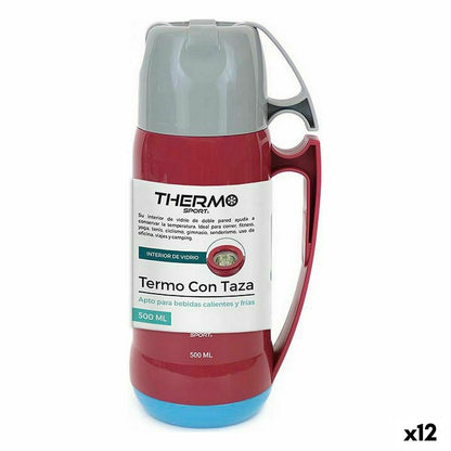 Kelioninė termoso kolba ThermoSport 500 ml (12 vnt.)