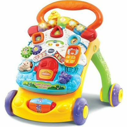 Triratis Vtech Super Trotteur Parlant 2 En 1 Orange (FR) Spalvotas