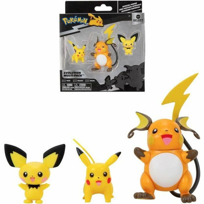 Figūrų rinkinys Pokémon Evolution Multi-Pack: Pikachu