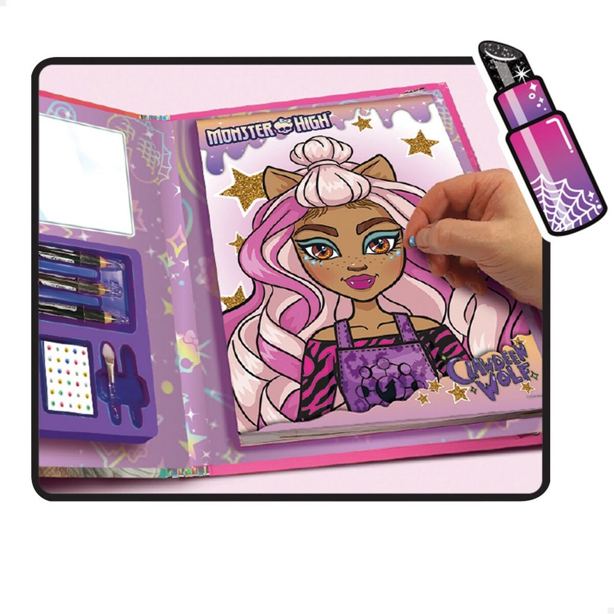 Krembriulė Monster High (6 vnt.)