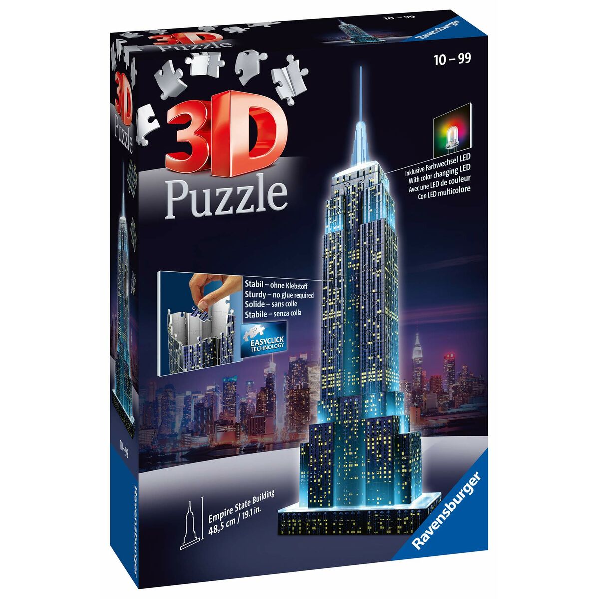 3D Puzlė Ravensburger Iceland: Kirkjuffellsfoss  216 Dalys 3D